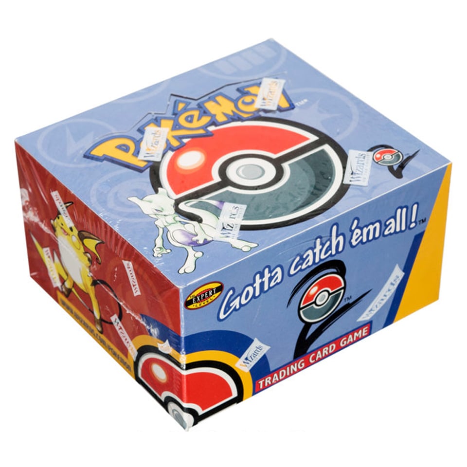 Base Set 2 Pokémon booster box reference photo