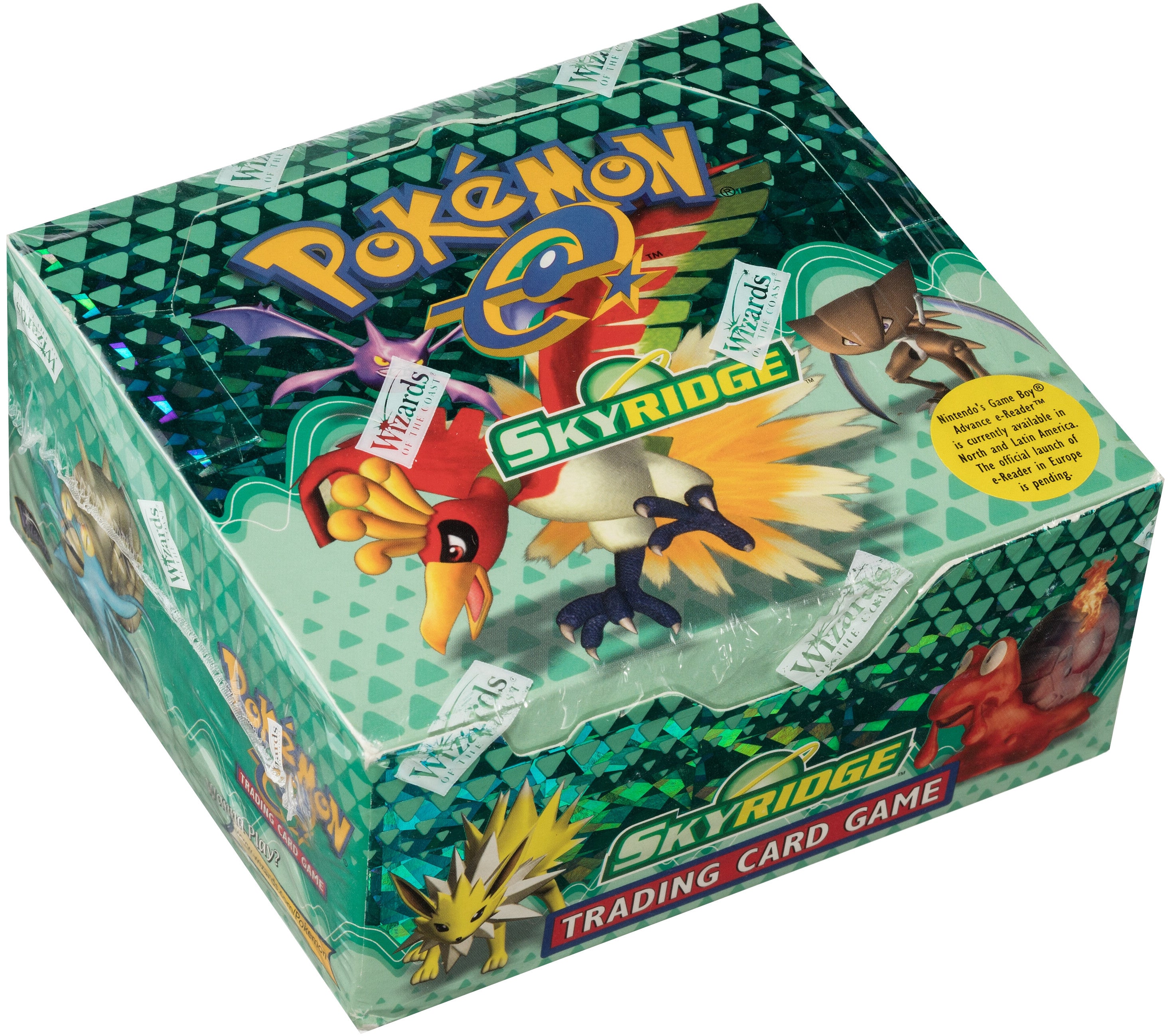 Skyridge Pokémon booster box reference photo