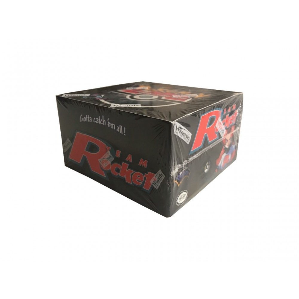 Team Rocket Pokémon booster box reference photo
